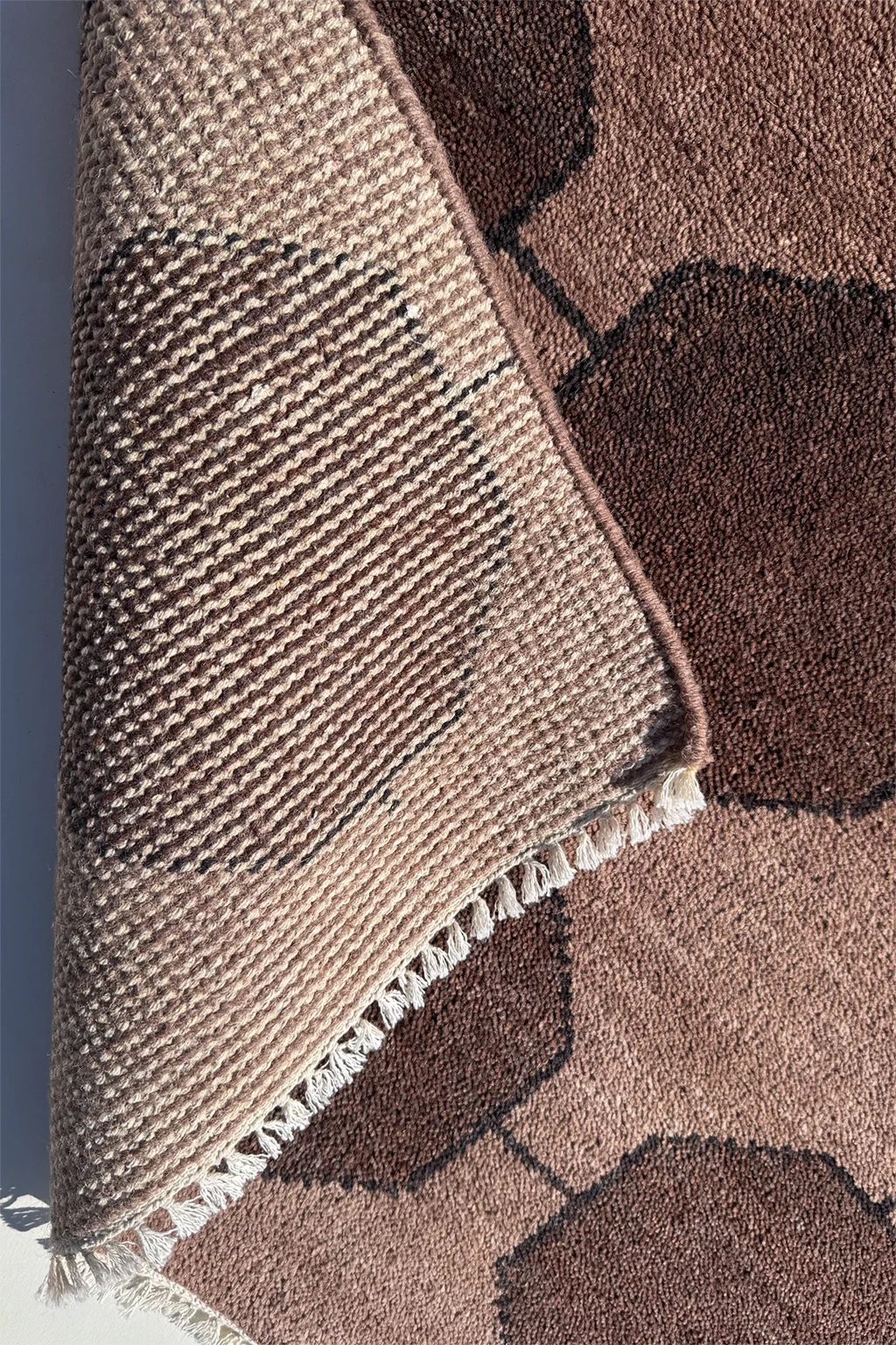 Octagon Link Hand-Knotted Wool Rug - Image 47