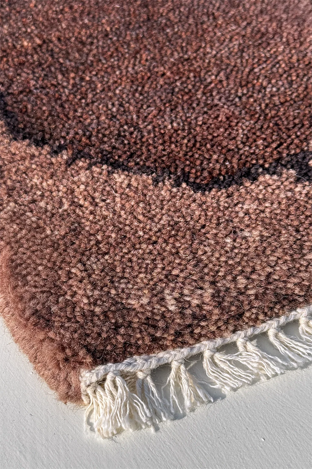 Octagon Link Hand-Knotted Wool Rug - Image 49