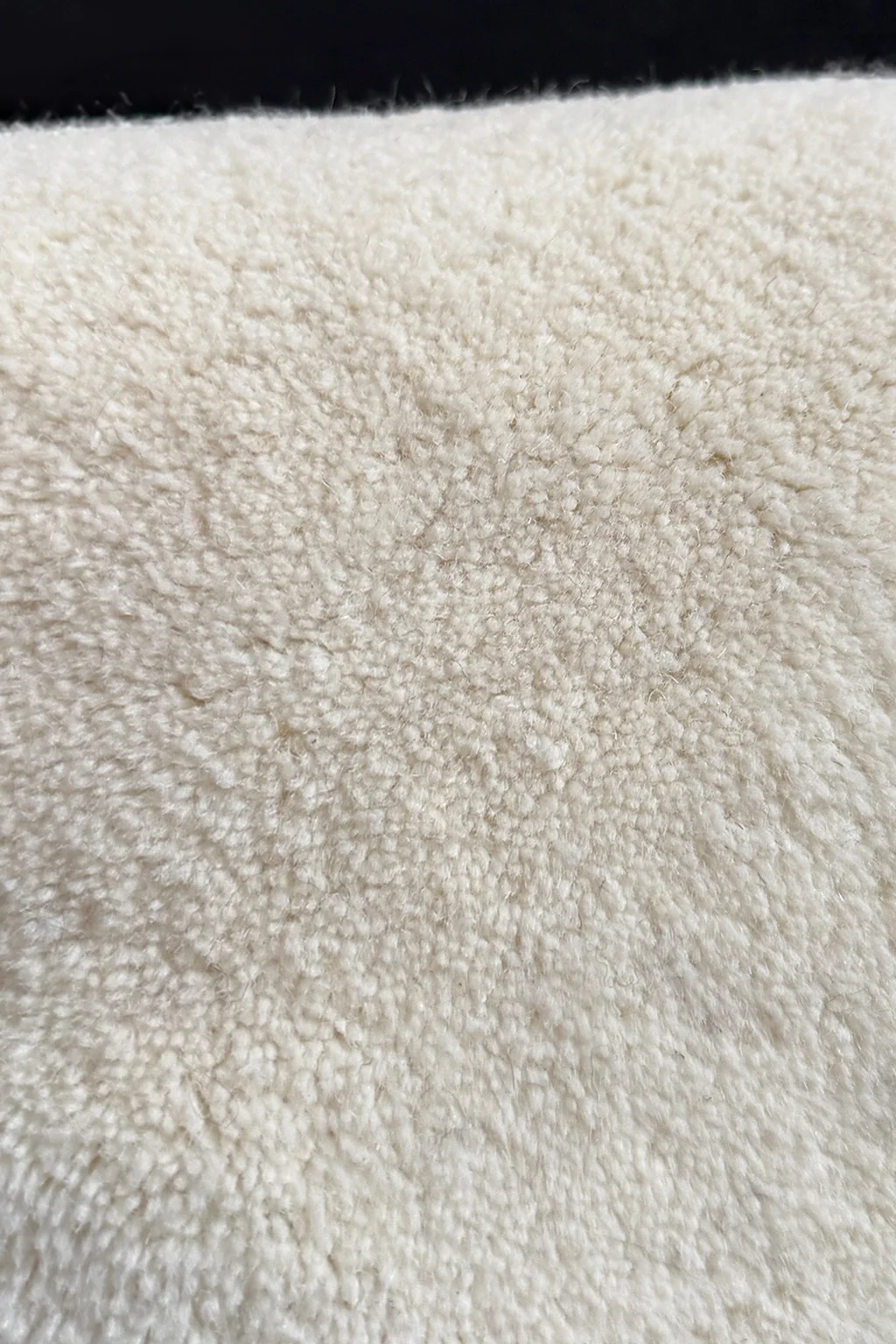 Solid Color Square Hand-Tufted New Zealand Wool Rug - Image 16