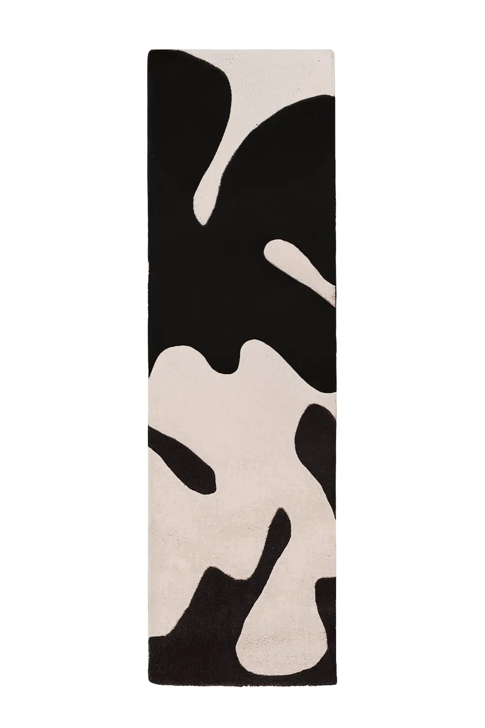 Organic Fusion Abstract Hand-Tufted Wool Runner Rug - Image 6