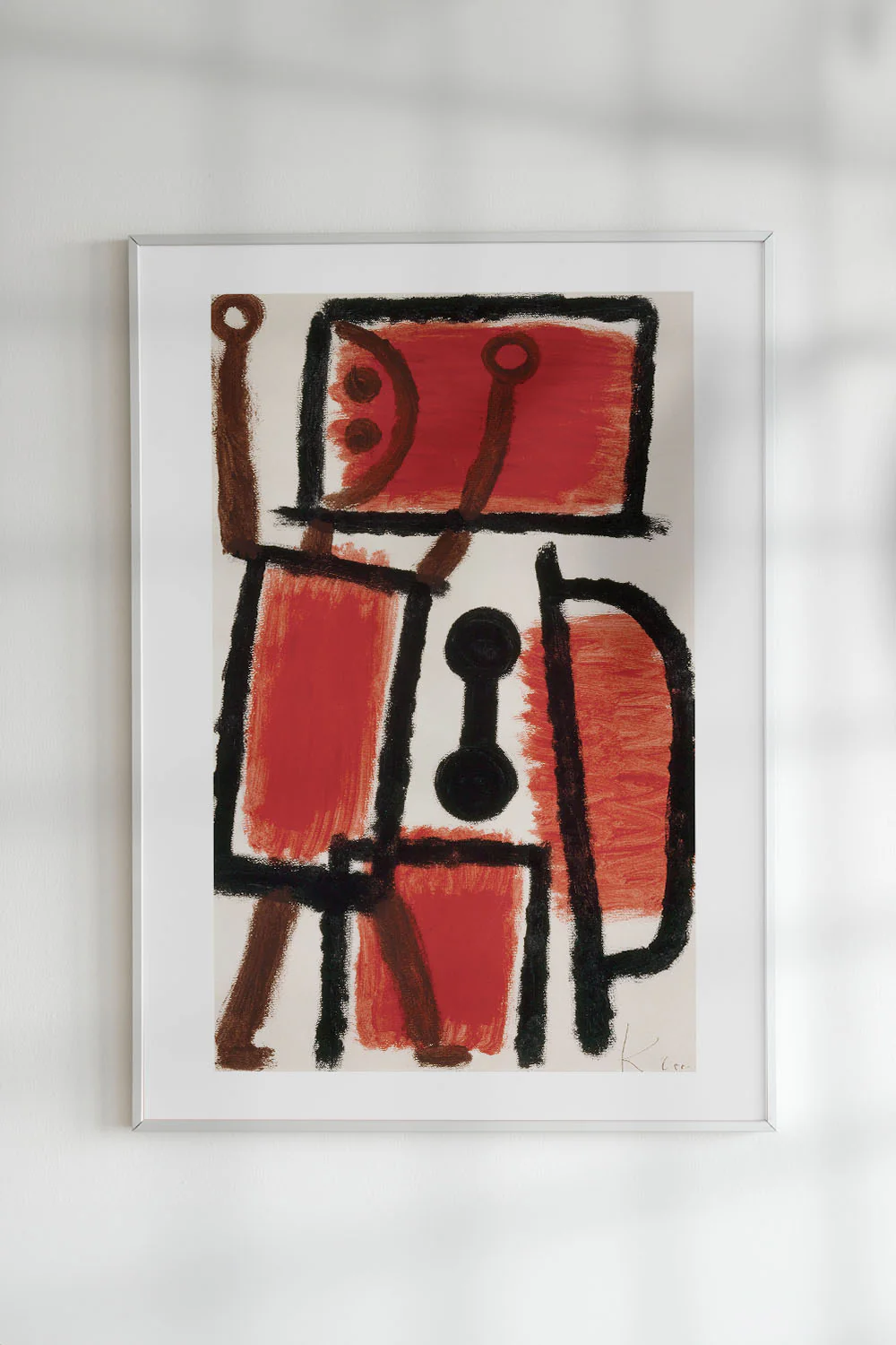 Locksmith by Paul Klee Large Art Print - Image 3