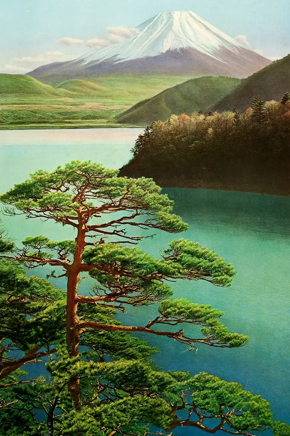 Peerless Mt. Fuji Vintage Japan 24x36 Travel Art Print - Image 2