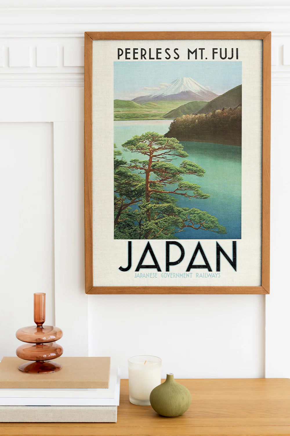 Peerless Mt. Fuji Vintage Japan 24x36 Travel Art Print - Image 3