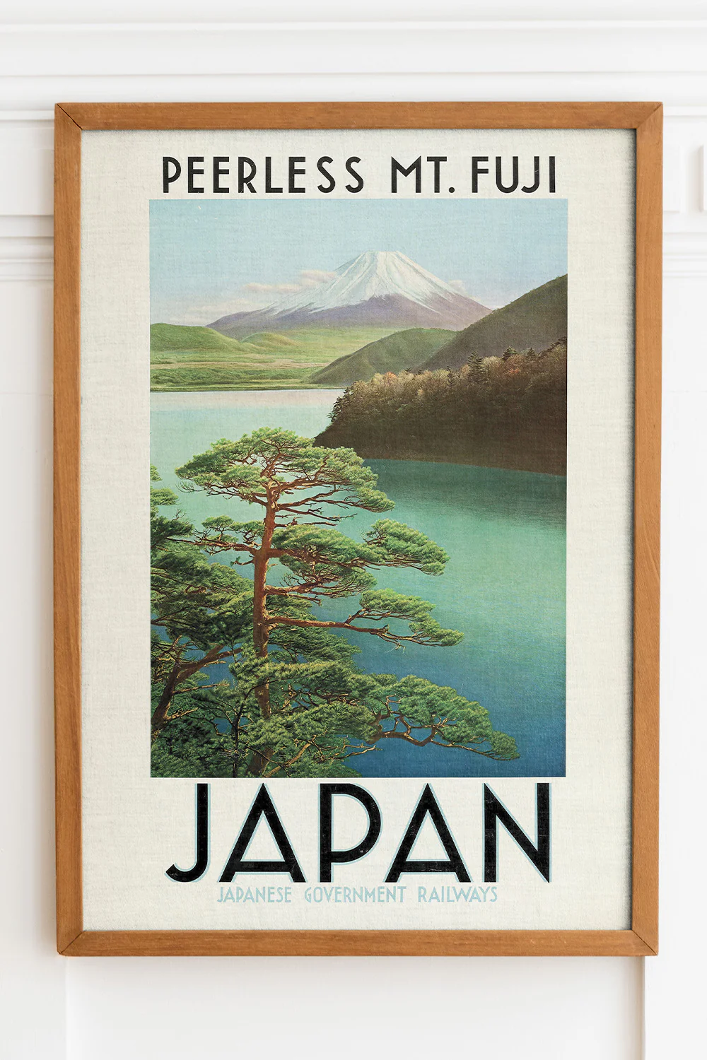 Peerless Mt. Fuji Vintage Japan 24x36 Travel Art Print - Image 4
