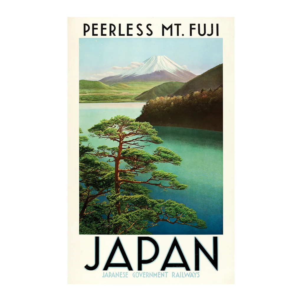 Peerless Mt. Fuji Vintage Japan 24x36 Travel Art Print - Image 5
