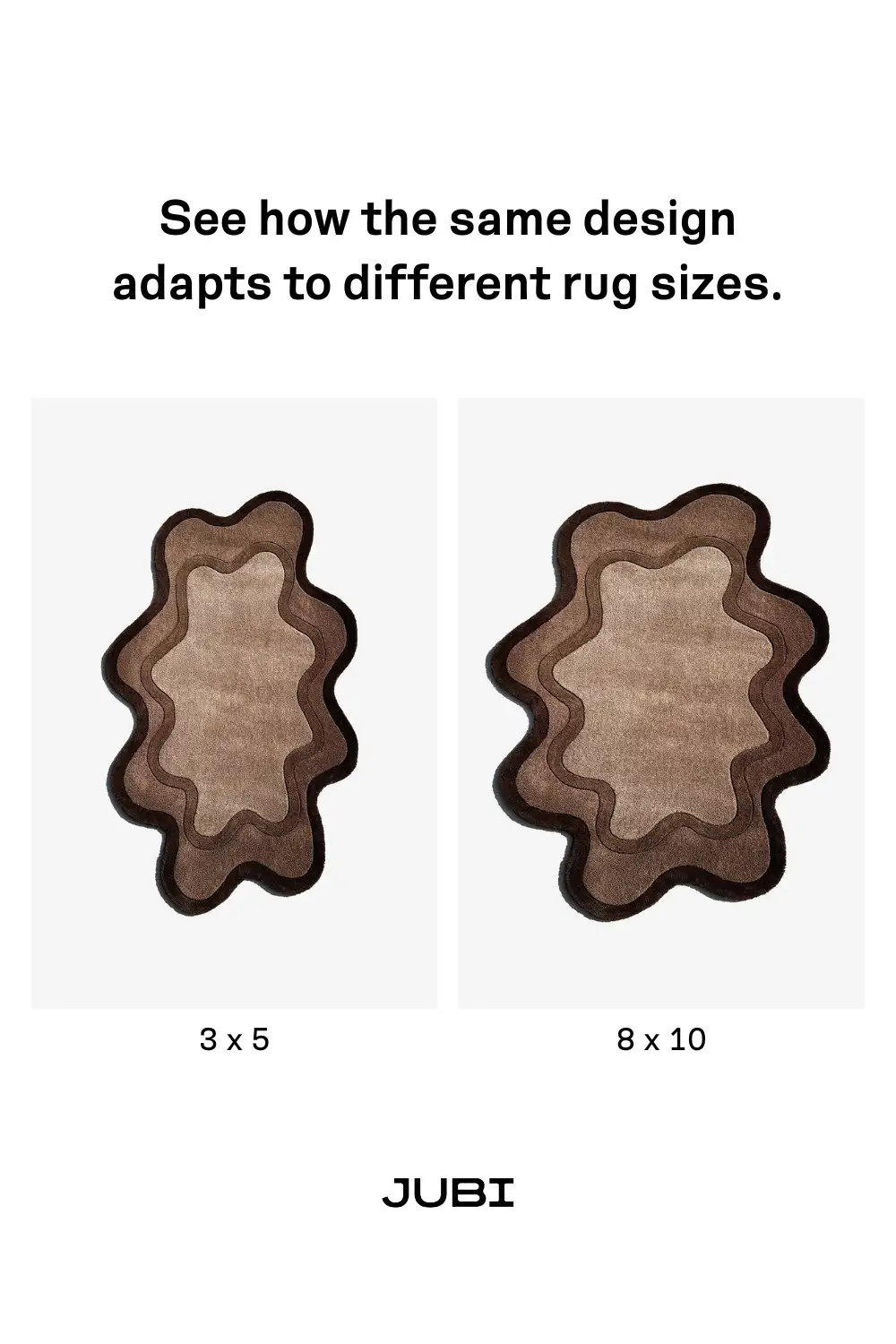 Puddle Organic Shaped Hand-Tufted Wool Rug - Image 9