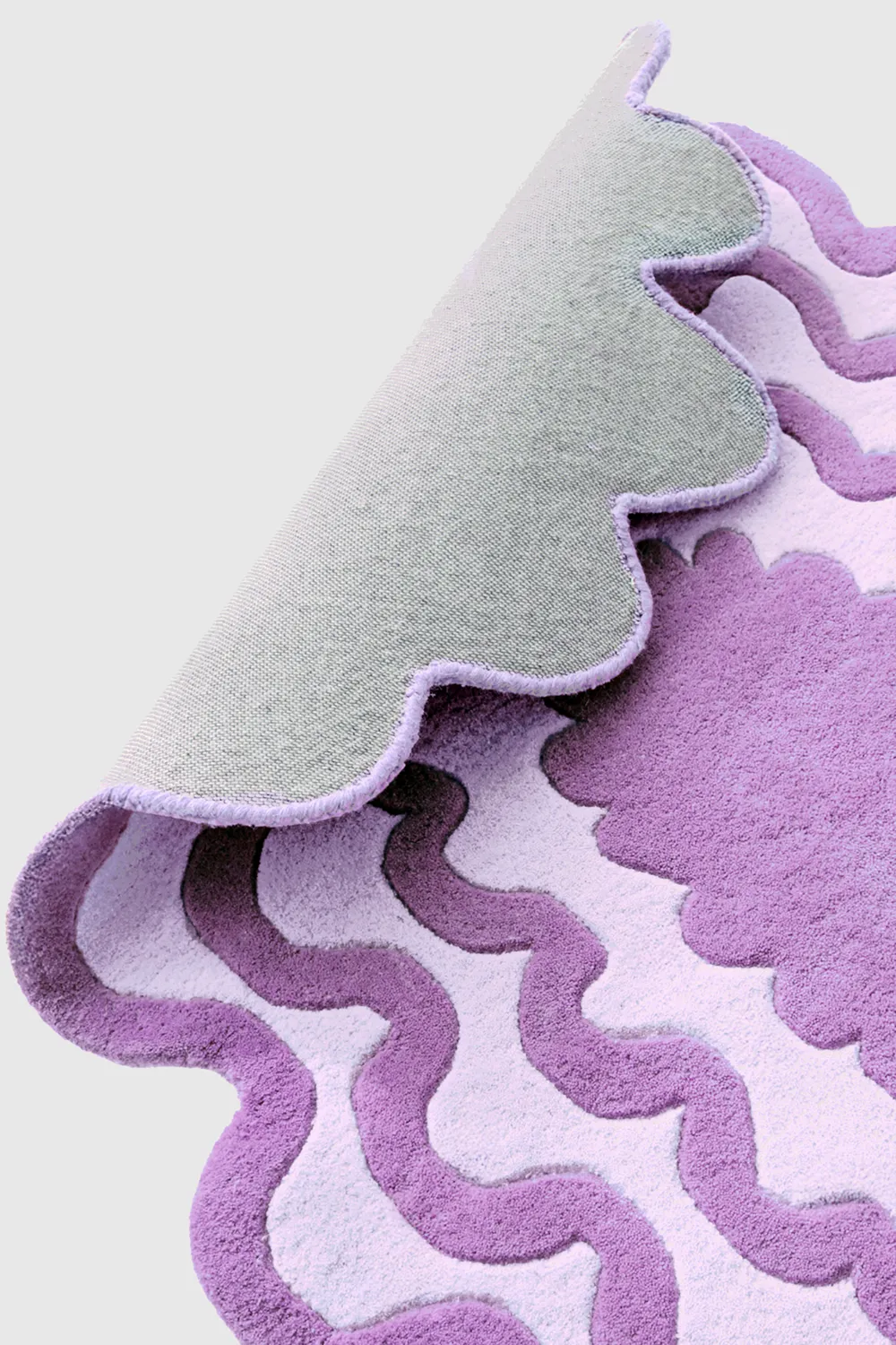 Burst Oval Hand-Tufted Wool Rug - Image 27