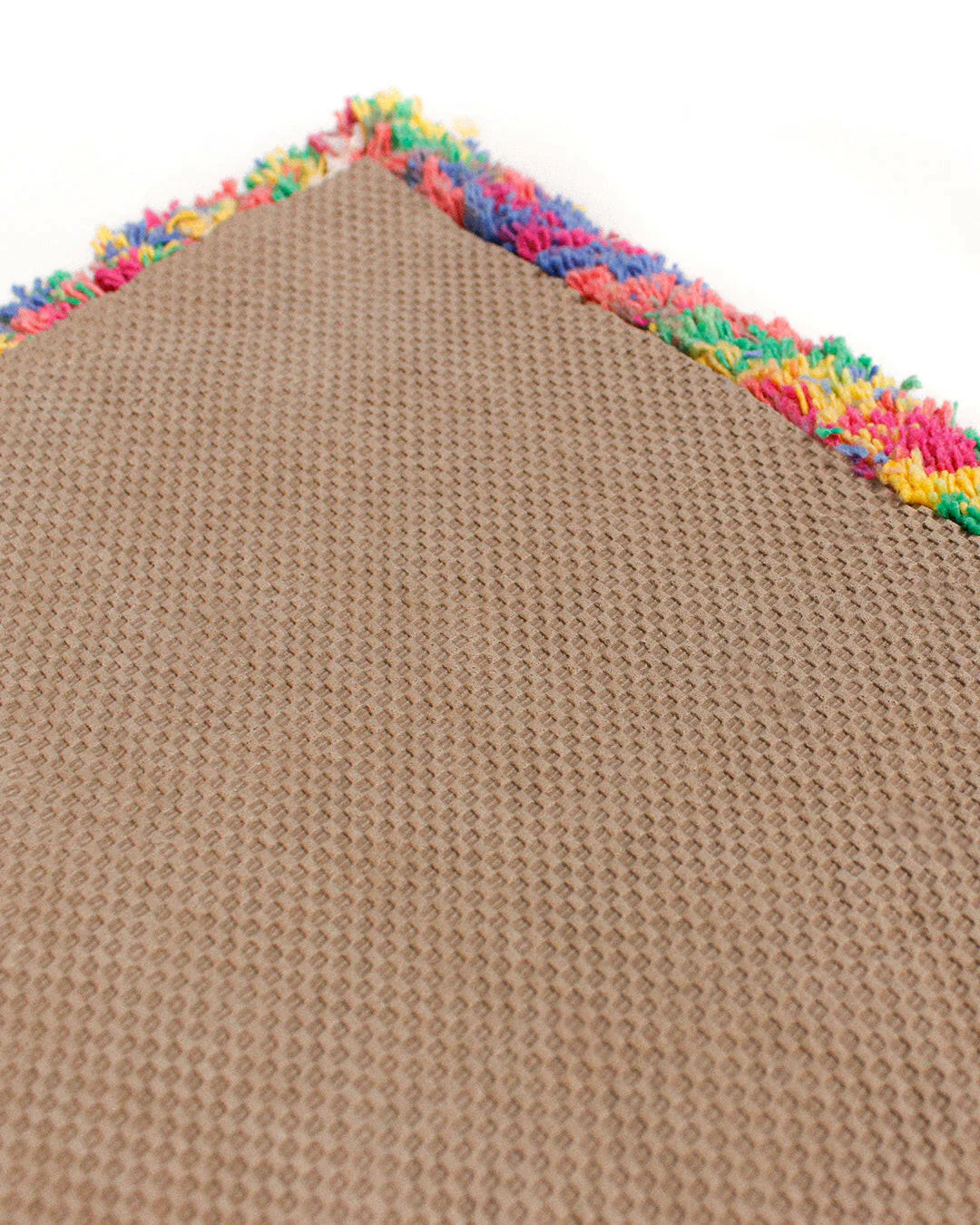 One of a Kind Rainbow Recycled Cotton Tufted Rug - Image 6