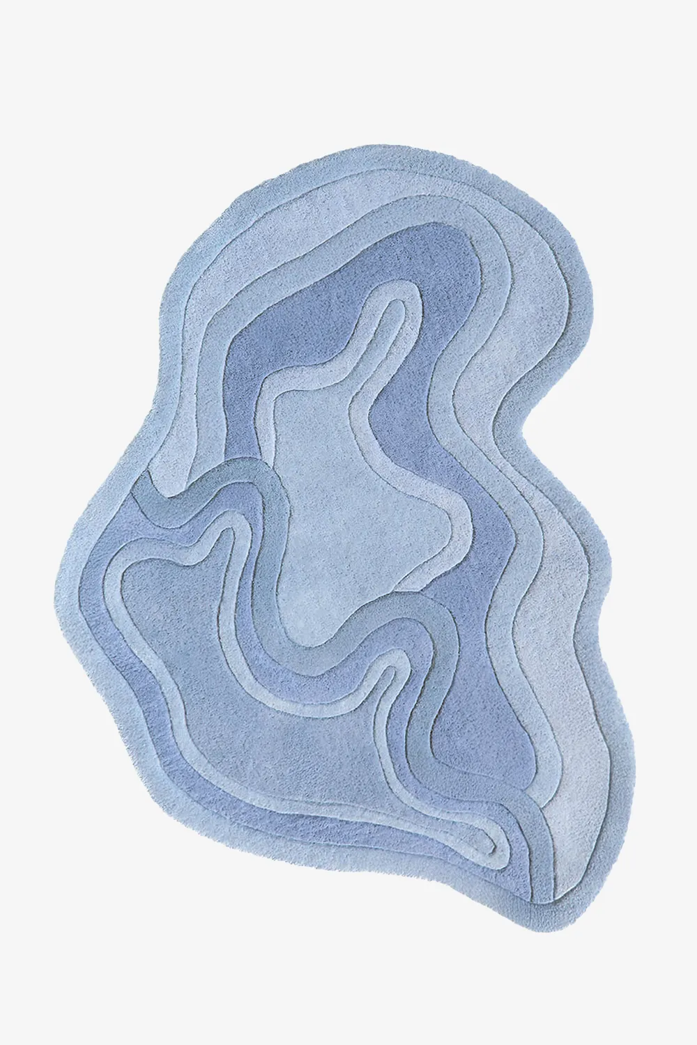 Rolling Tides Hand-Tufted Wool Rug - Image 11