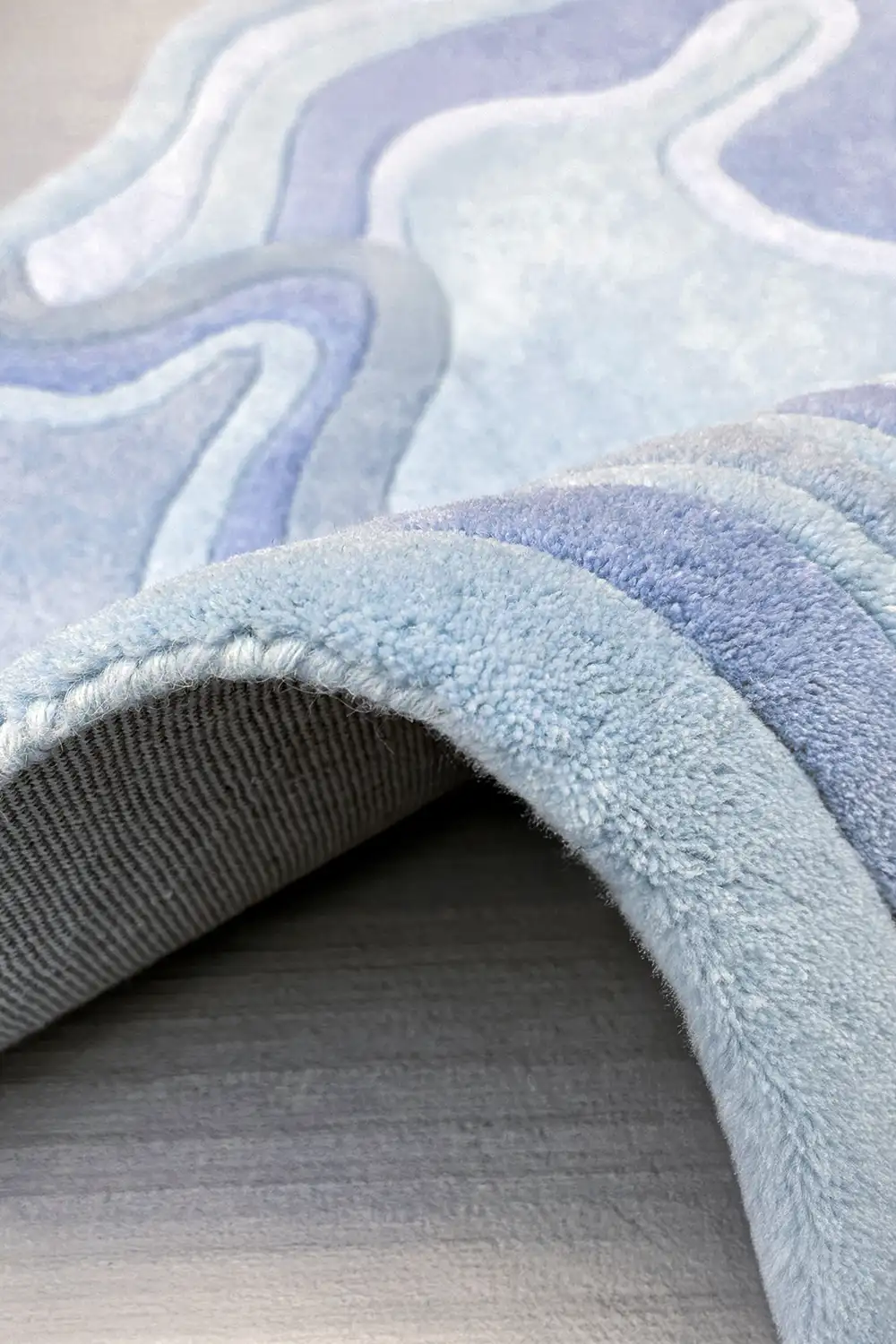 Rolling Tides Hand-Tufted Wool Rug - Image 13
