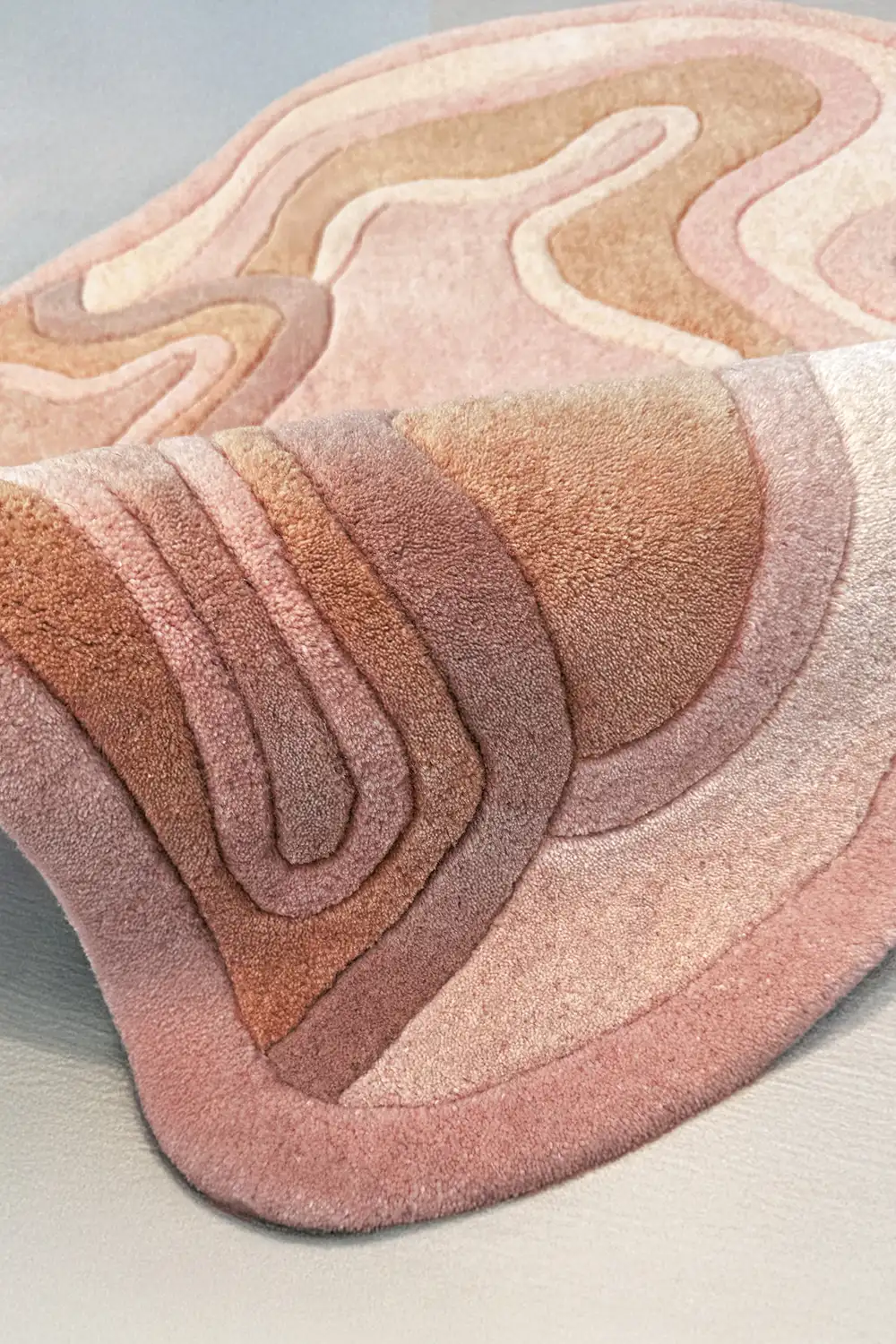 Rolling Tides Hand-Tufted Wool Rug - Image 23