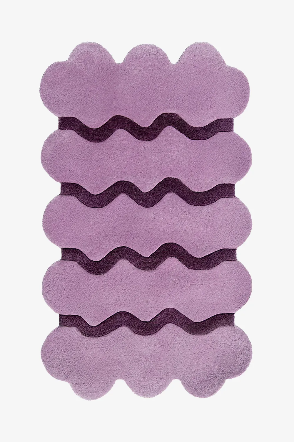 Sculpted Edge Hand-Tufted Wool Rug - Image 12