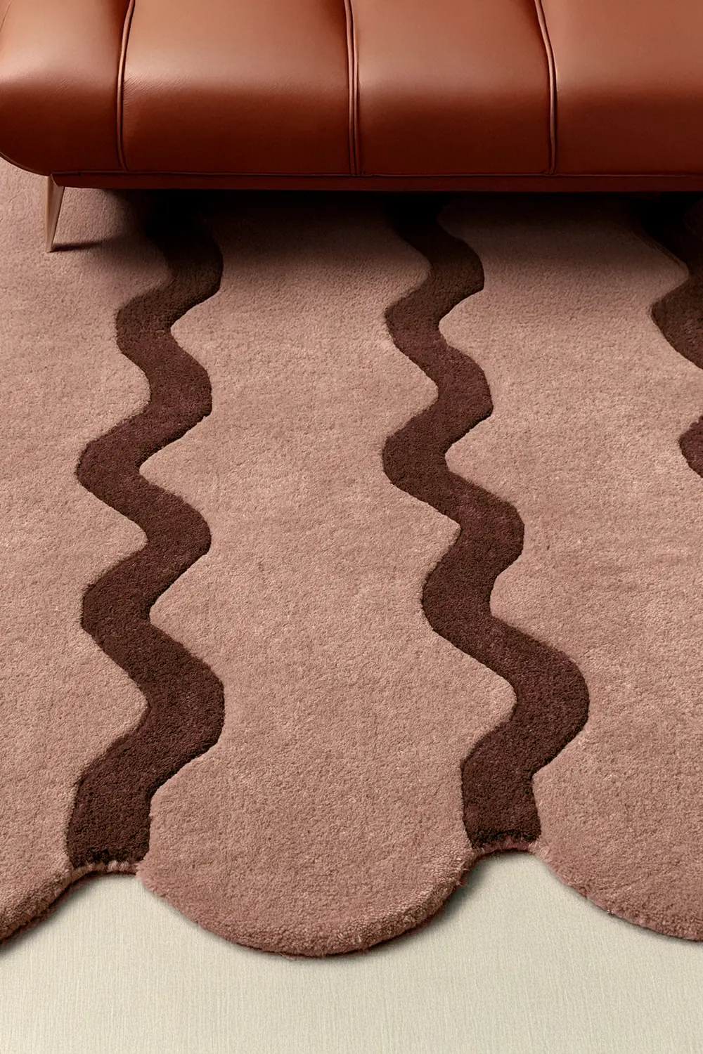 Sculpted Edge Hand-Tufted Wool Rug - Image 17