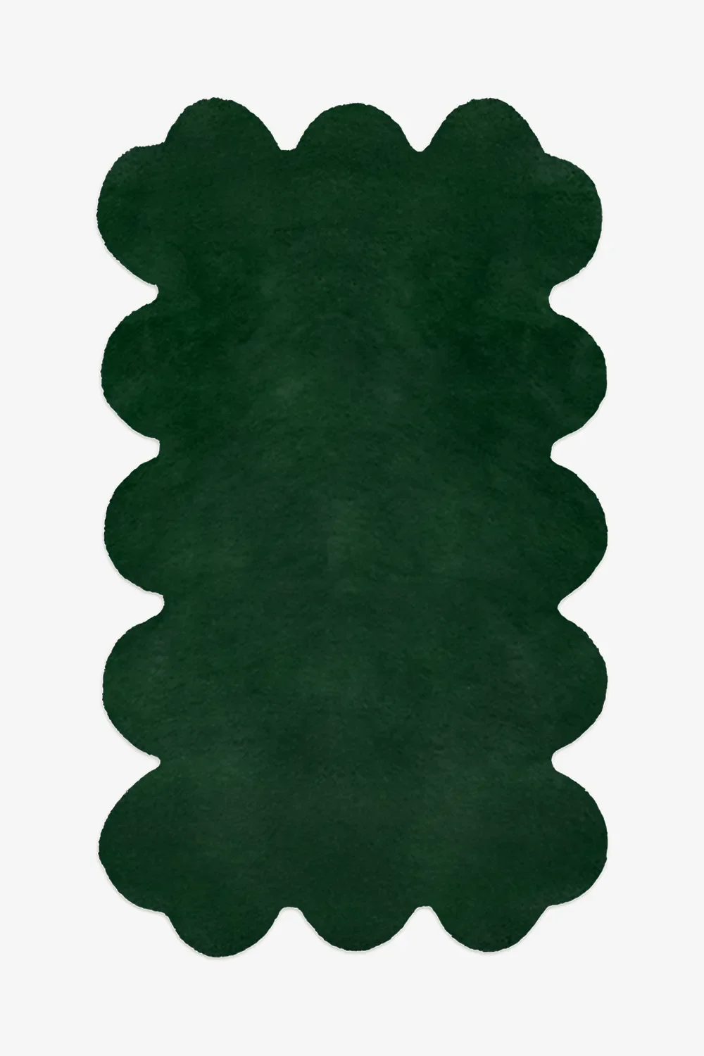 Solid Color Sculpted Edge Hand-Tufted Wool Rug - Image 18