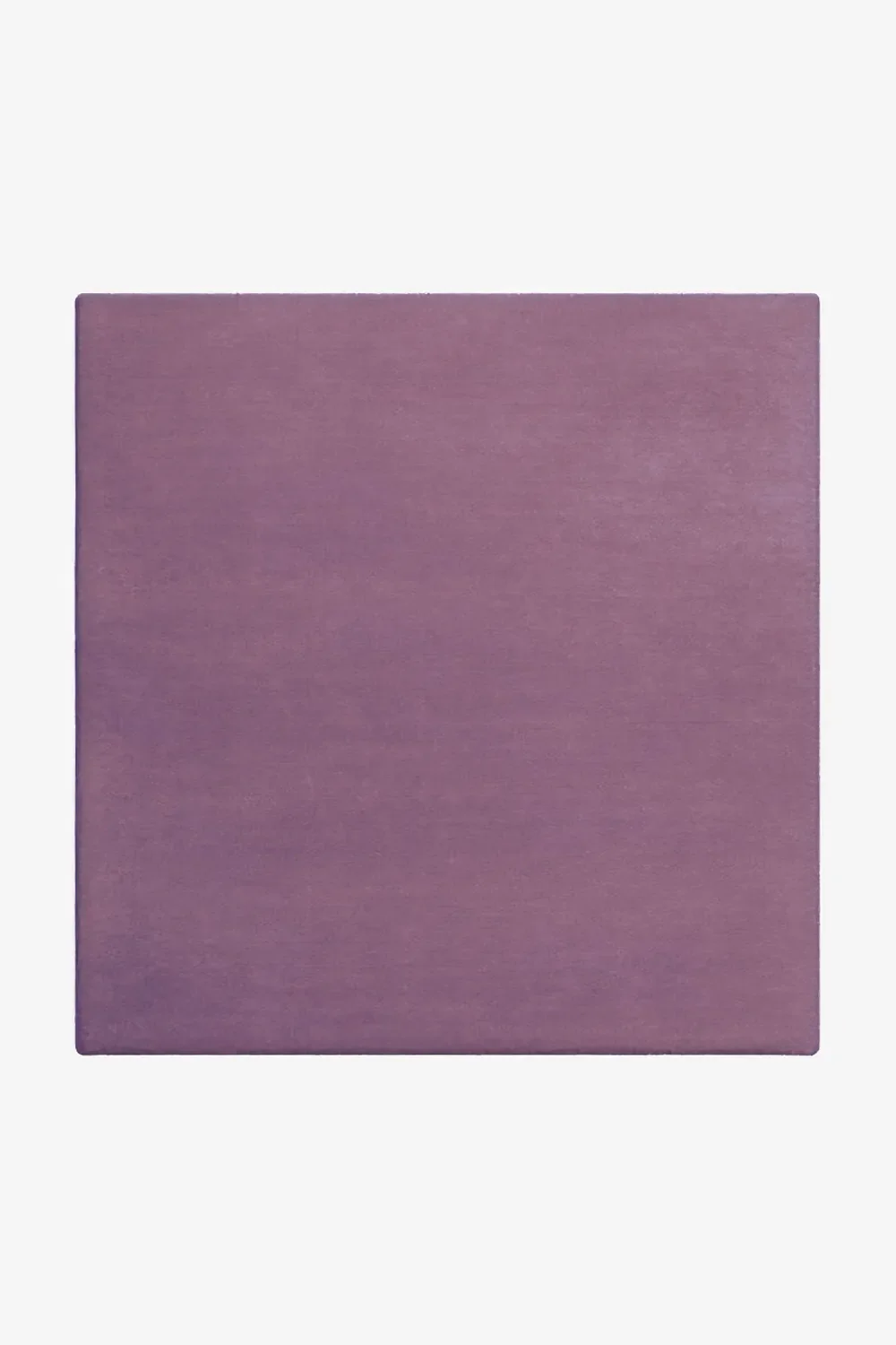 Solid Color Square Hand-Tufted New Zealand Wool Rug - Image 11