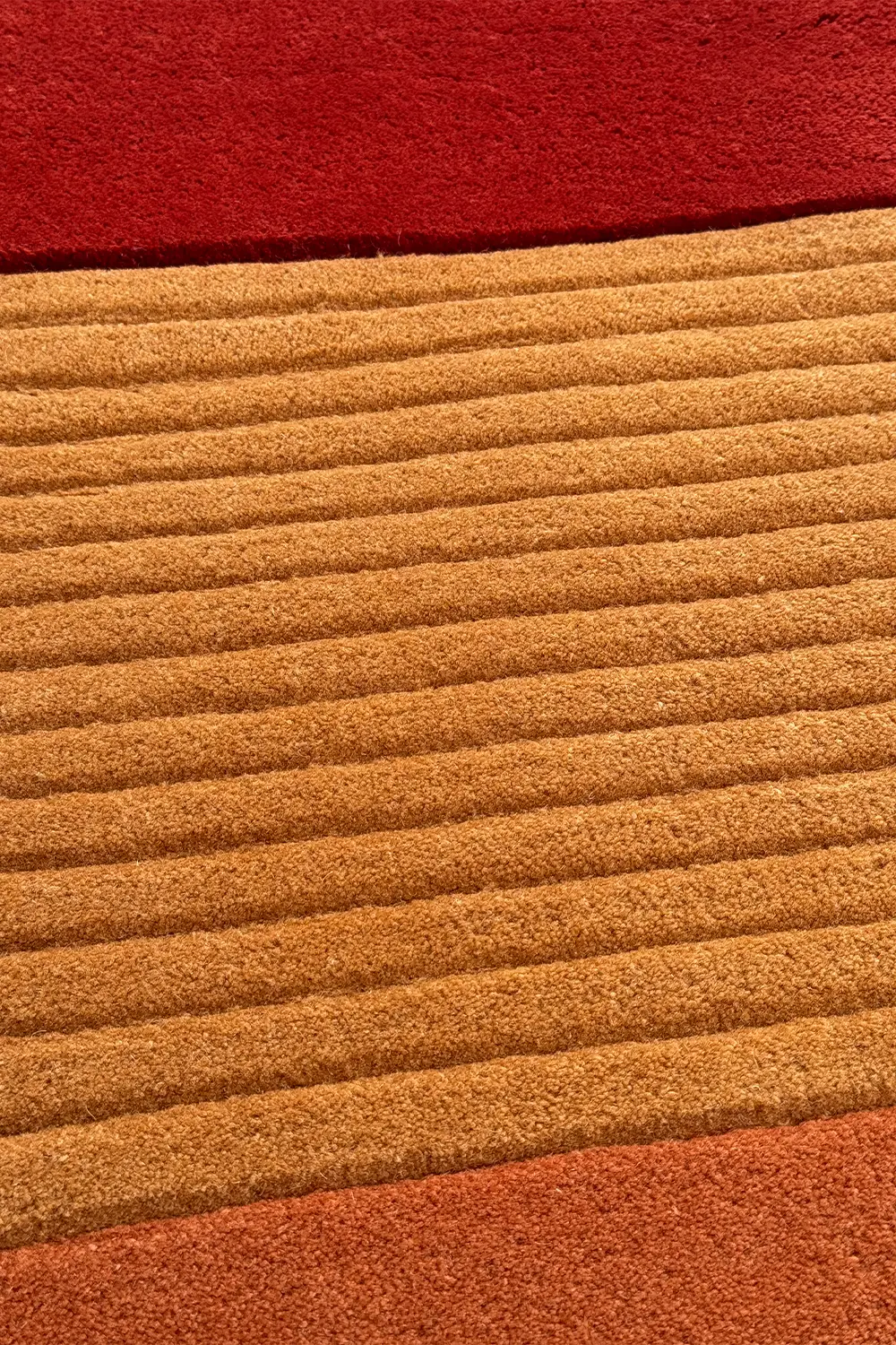 Sunset Mosaic Arch Hand-Tufted Wool Rug - Image 5
