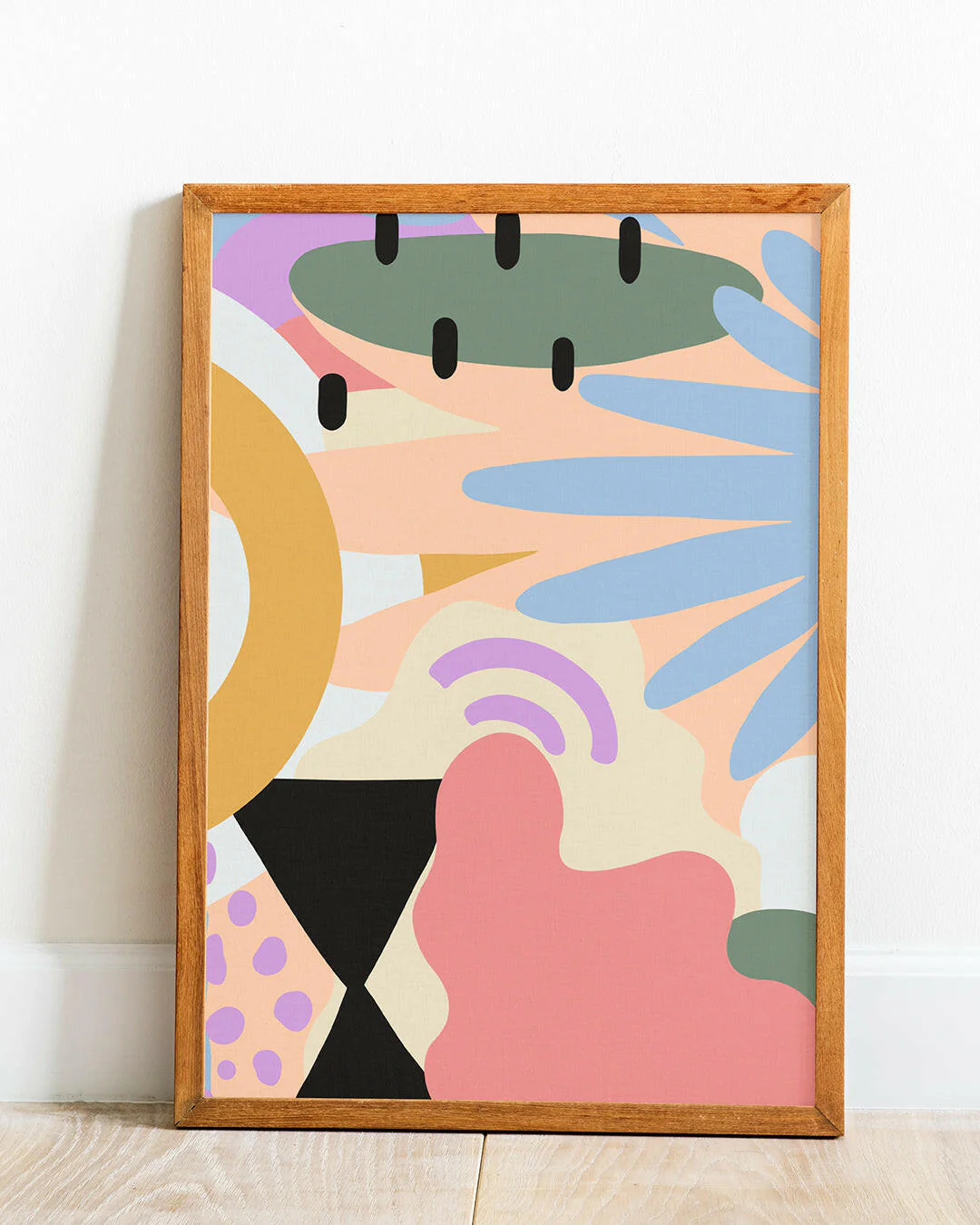 Tropical Paradise Bold Abstract Art Print - Image 5