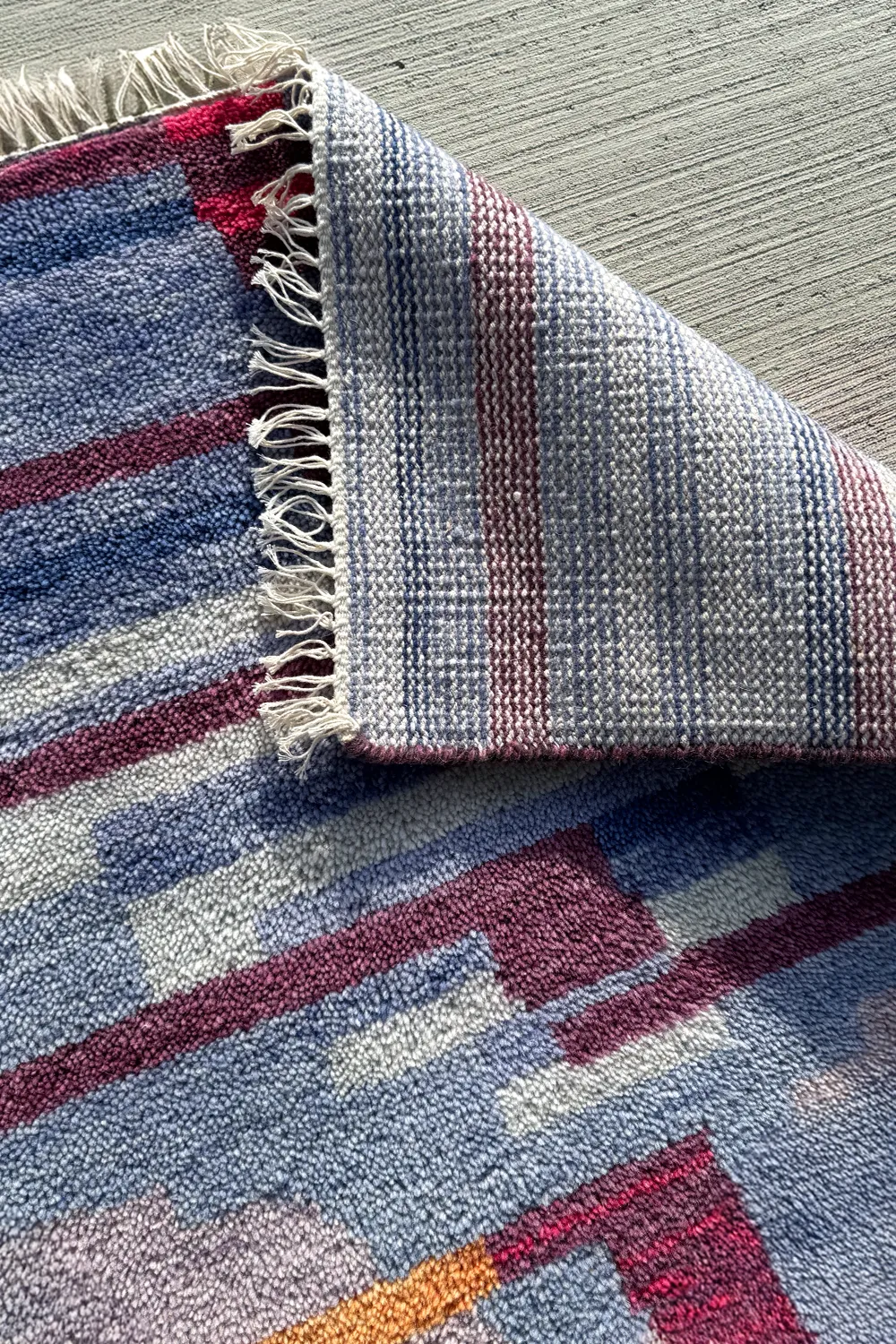 Twilight Reflection Hand-Knotted Wool Rug - Image 5