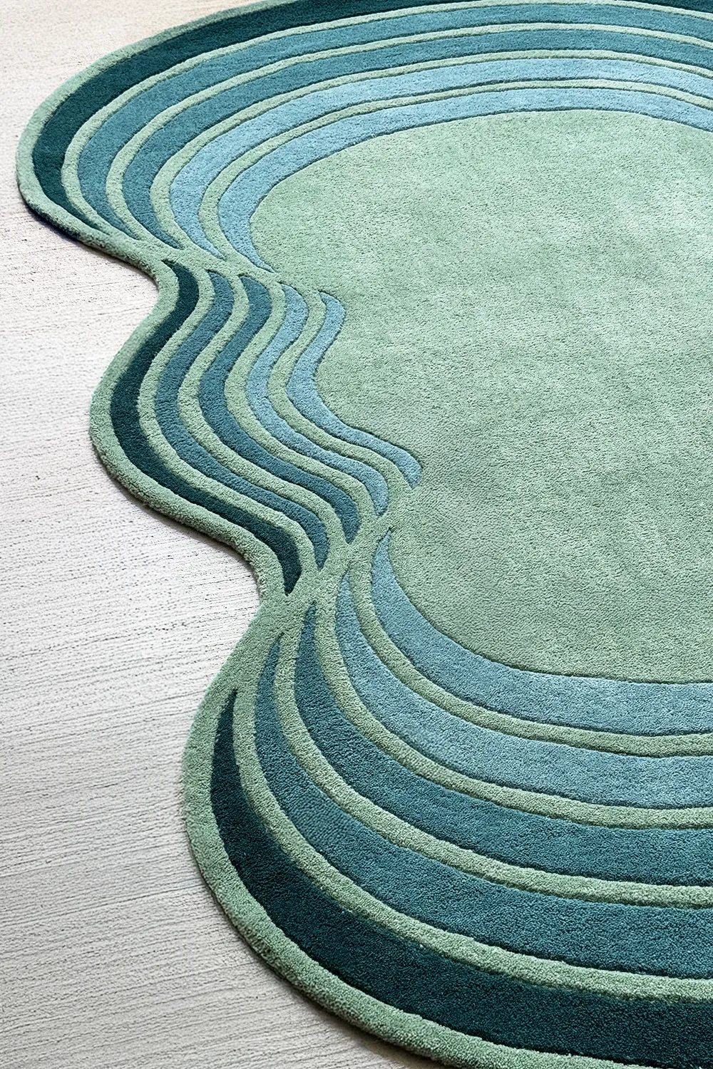 Undula Hand-Tufted Wool Rug - Image 7