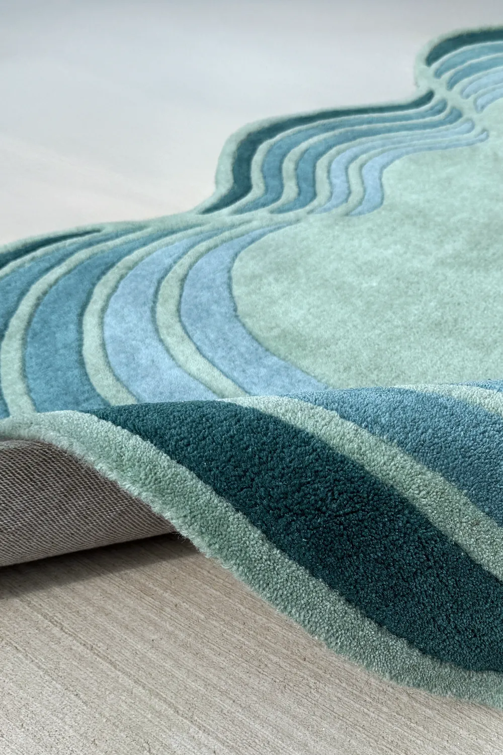 Undula Hand-Tufted Wool Rug - Image 8