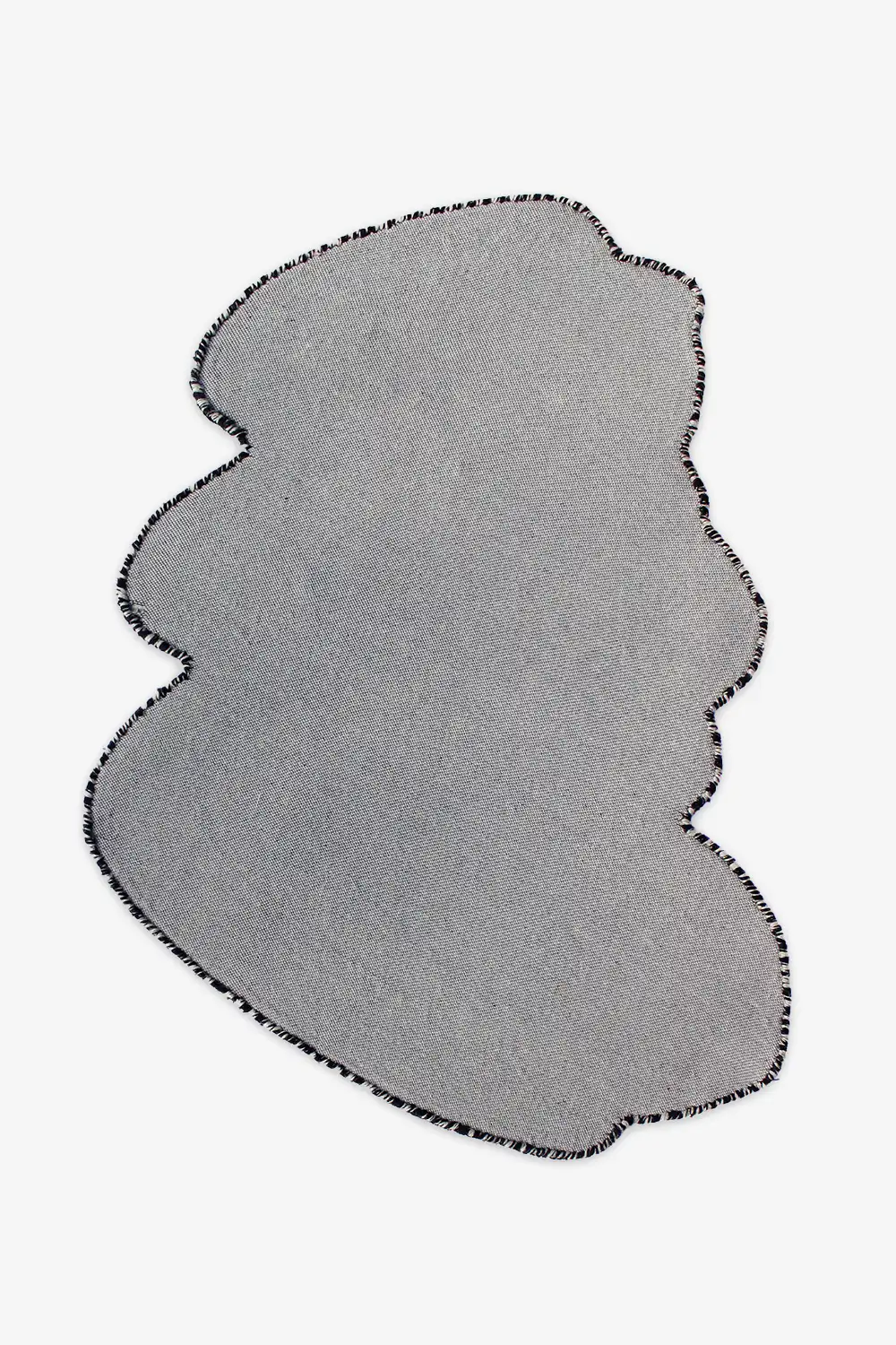 Wavy Zig Zag Hand-Tufted Wool Rug - Image 7