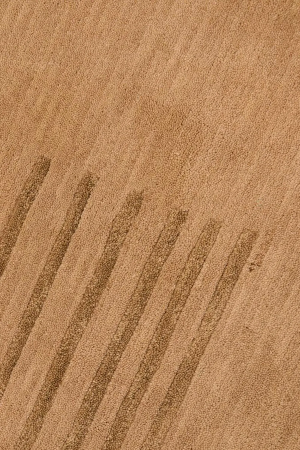 Golden Harmony Hand-Knotted Wool Rug - Image 6